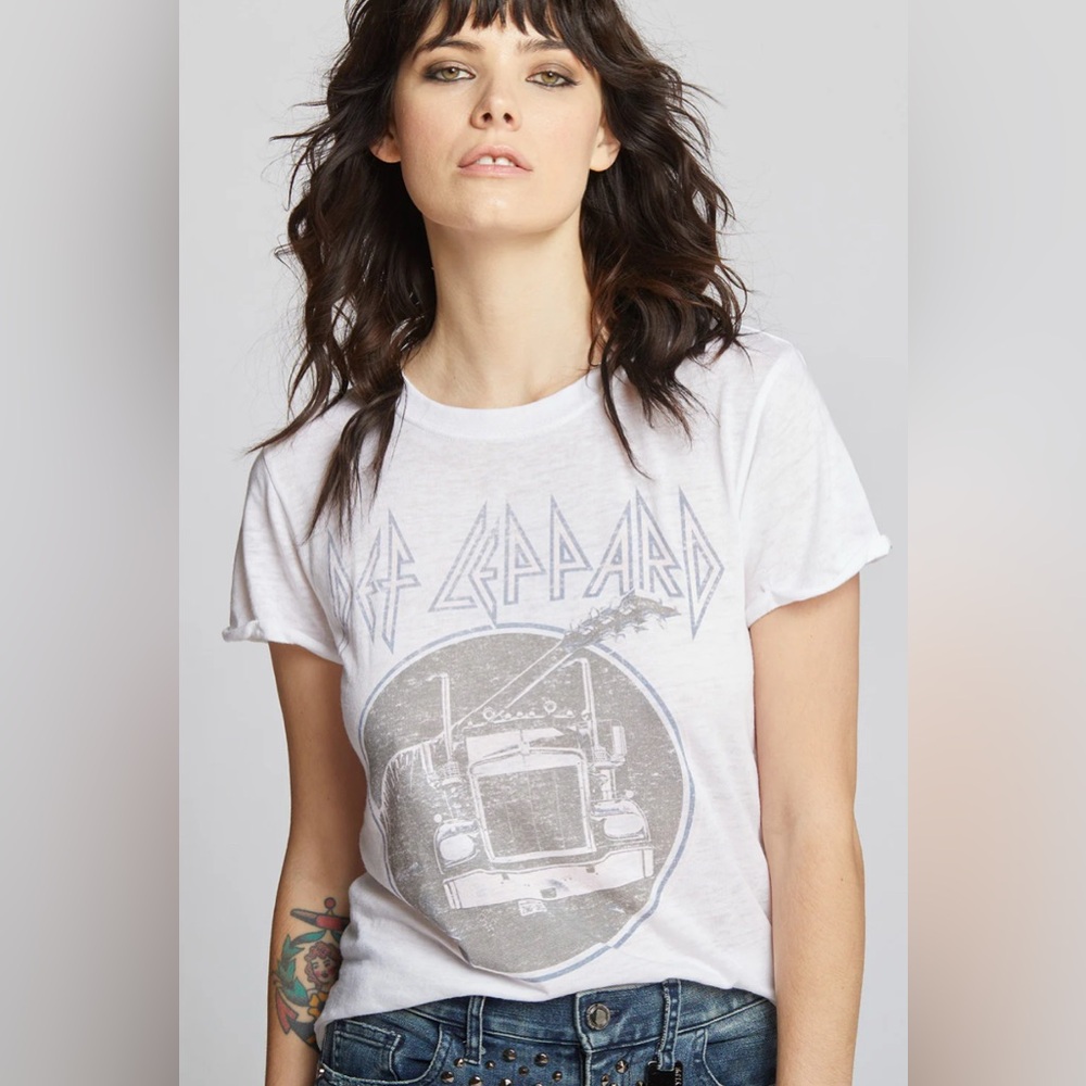 Def Leppard 1980 Trucker Tee